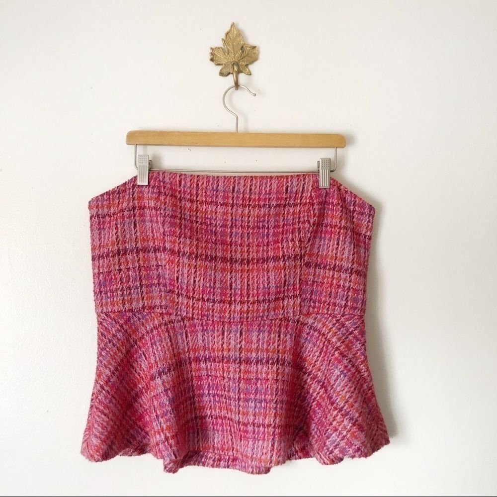 Anthropologie Maeve Shannon Crop Top X-Large